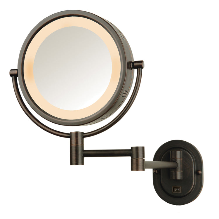 8" 5X-1X Lighted Mirror