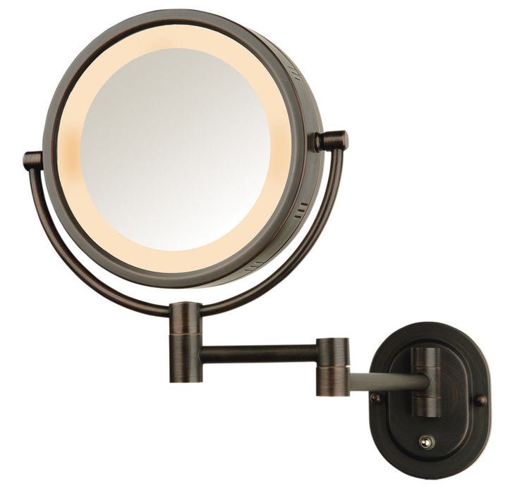 8" 5X-1X Lighted Mirror