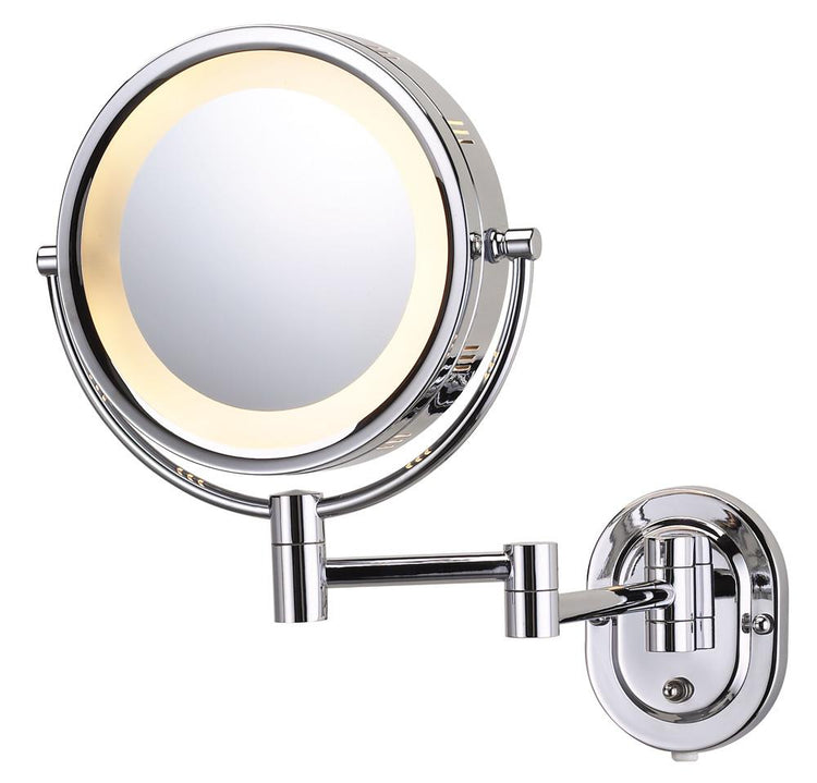 8" 5X-1X Lighted Mirror