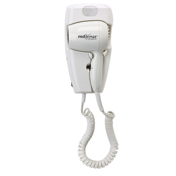 Wall Mount Hair Dryer w/LED Night Light