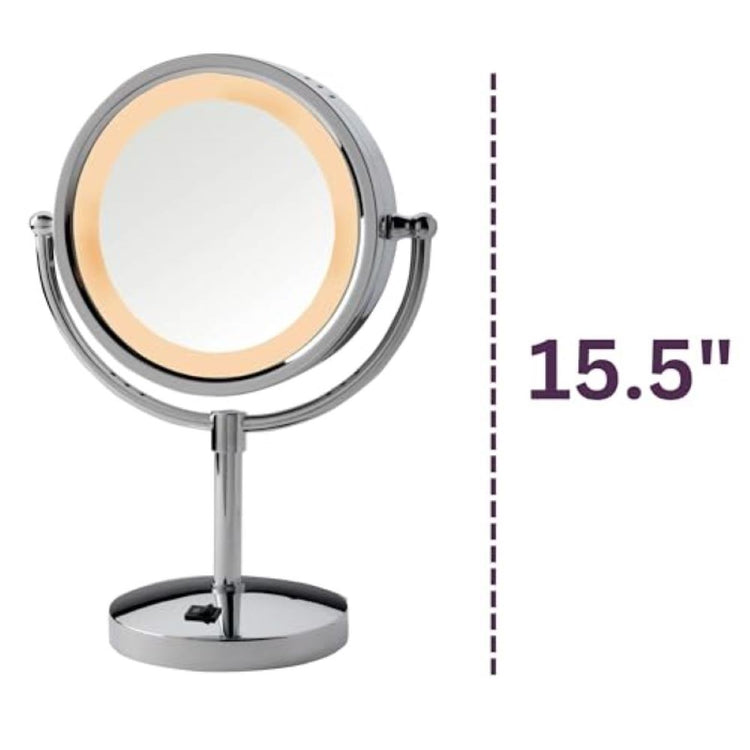 8.5" 5X-1X Lighted Mirror