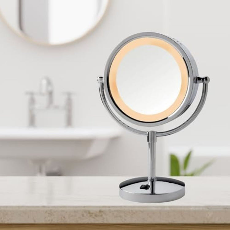 8.5" 5X-1X Lighted Mirror