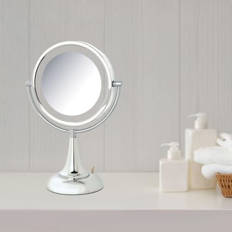 8.5" 8X-1X LED Lighted Mirror