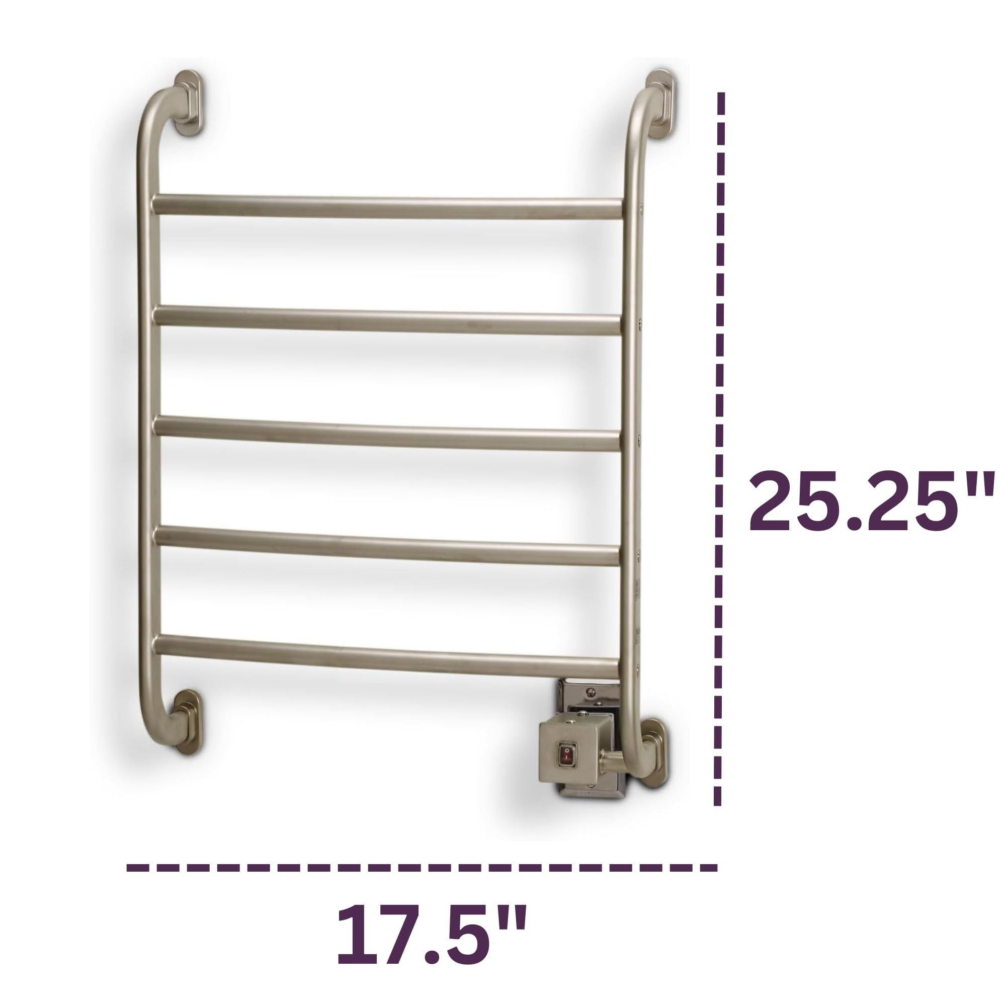 Jerdon Style Regent Towel Warmer - Thumbnail 5