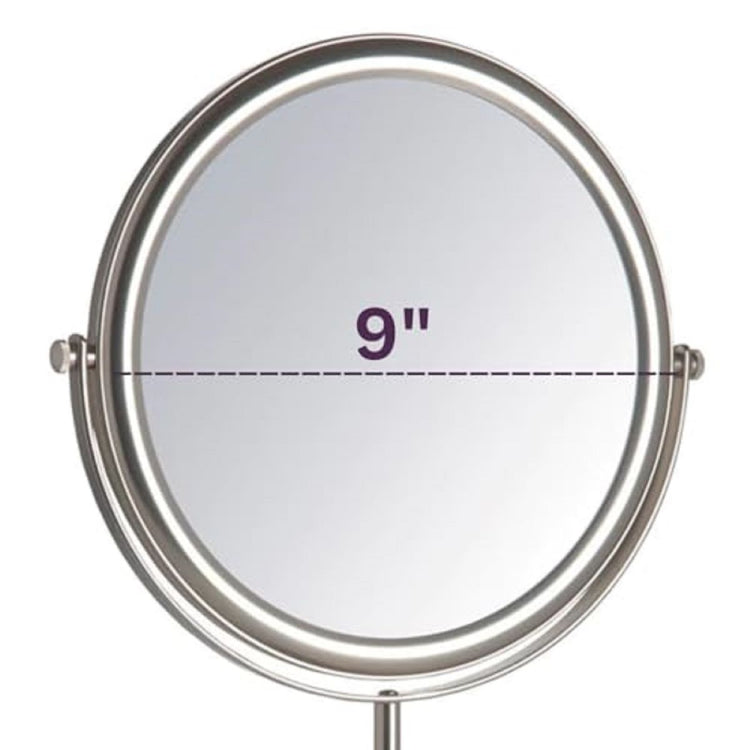 9" 5X-1X Mirror
