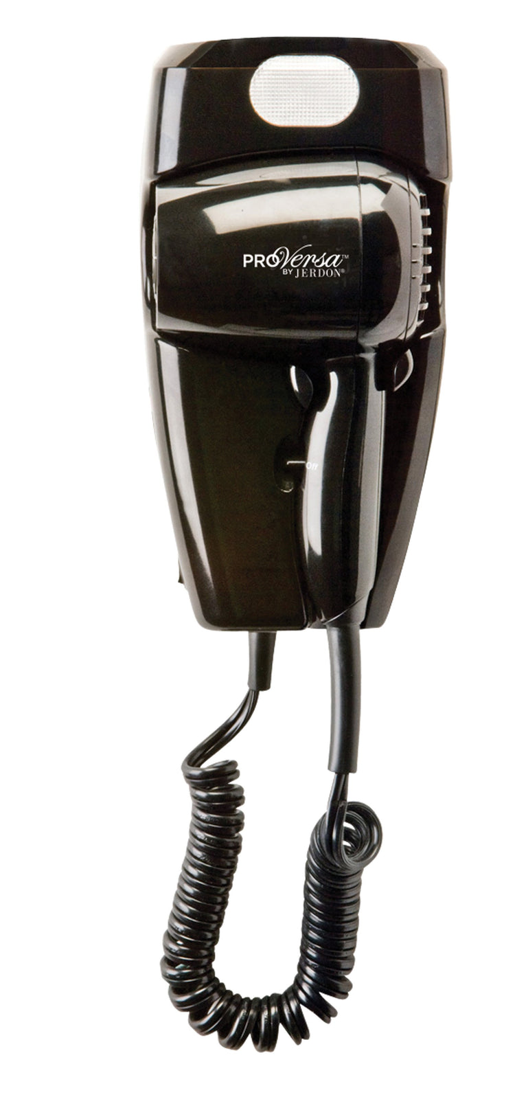 Wall hair dryer top